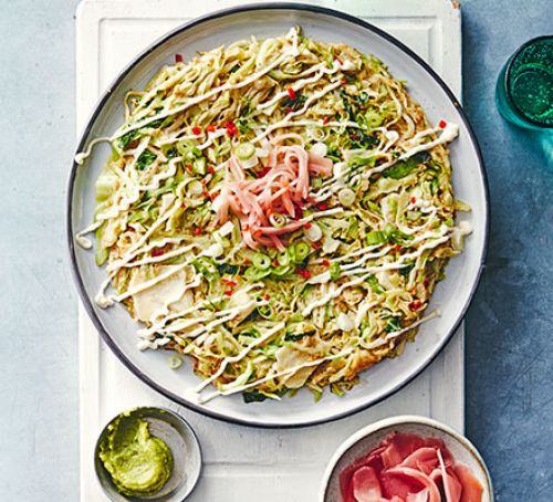 Veggie okonomiyaki Recipe